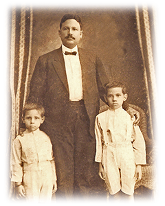 D. Miguel Guerrero Orozco e hijos